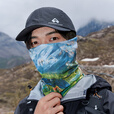 拓路者夏季彩色户外运动口罩多用途头巾男青年防晒围巾围脖女防风爬山 彩色 F