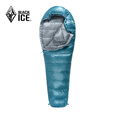 黑冰（BLACKICE）新款【Z系列轻量款木乃伊式鹅绒羽绒睡袋】户外露营睡袋 (新标准)Z400/星空蓝 L