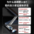 野人谷 首节实心甩棍防身兵器库加厚加硬淬火安保器材橡胶握把悍马26寸
