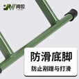 阅位织带马扎便携式军训马扎折叠凳军绿色 40轻便款承重300斤