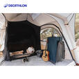 迪卡侬户外露营帐篷客厅帐野餐田园野外加厚防晒防雨卧室ODCF 黑色 _ 露营手动充气泵 10 PSI