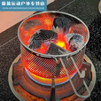京濮飞引碳神器神器室内电点木炭点炭炭炉卡式炉点木碳点火茶点烧烤户外 18厘米直径燃气灶点炭篮