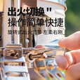 拓村户外炉具瓦斯燃气炉灶便携式野外炉具炉子露营三七星高山炉头套装 星源三星炉+转接头+收纳包