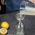必唯纯钛迷你酒壶小漏斗液体分装器细口家用圆形小口径过滤漏斗食品级 Ti3076D 滤网
