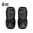 黑冰（BLACKICE）户外灰鹅绒羽绒脚套 冬季室内轻量保暖袜套Z2163 深蓝 S