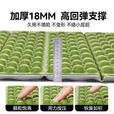 原始人蛋巢垫户外露营登山帐篷充气防潮垫地垫隔凉防水加厚屁垫折叠坐垫 绿色【IXPE+铝膜 2.1高R值】