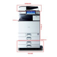 理光（RICOH） MP2555/3055/3555SP黑白A3打印机 复印机 复合机 网络彩色扫描 MP 3055SP(30页/分钟) 四层纸盒+双面输稿器+小册子装订器