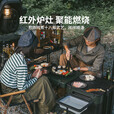 挪客Naturehike户外移动厨箱露营野餐移动厨房IGT多功能折叠桌 黑色桌板