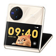 vivo展机X Flip 口袋小折叠屏手机 蔡司影像 骁龙8 芯片手机 绸金 12GB+512GB 单机+第三方品牌充电器+店保1年