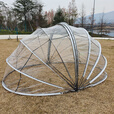 篷爸爸防风保温特色网红泡泡屋透明阳光小屋晒太阳钓鱼休闲帐开口可调节