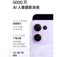 OPPOReno13 超美小直屏 AI高清实况照片  5G展机智能拍照手机 蝶蝶紫 12GB+512GB 单机+第三方充电器+店保一年