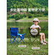 伯希和（Pelliot） HIKER系列露营折叠椅户外超轻便携野餐沙滩钓鱼板凳小马扎 海军蓝