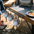 挪客Naturehike铝合金IGT自由组合桌子户外露营折叠桌野营野餐桌 铝合金+榉木