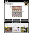 黑鹿（BLACKDEER）奇域野餐垫 草坪垫子地垫户外野炊便携防潮垫加厚爬行垫ins风餐布 【3-5人奇域】特厚防水200*170cm
