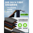 野徒者 天幕户外露营装备大型加厚便携遮阳棚野营防晒防雨棚 蝶形【黑胶】3.0*4.5m 新款流沙金