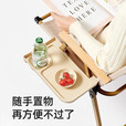原始人克米特椅户外折叠椅子杯架通用托盘置物架露营椅配件水杯架手机架 卡其色克米特椅+托盘