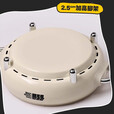 探险者围炉煮茶烤火炉家用碳烤炉多功能围聚煮茶套装加厚便携户外烧烤炉 【银杏白】双重防烫多功能围炉