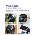 vidalido维达利多户外炊具束口收纳网袋保护套露营装备收纳旅行衣物分装袋 11*22cm