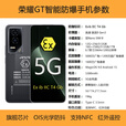 荣耀GT 智能防爆手机化工厂石油天然气本安T4巡检NFC红外遥控带证书5G 幻影黑【防爆版】带证书 16GB+1TB