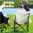 荒野拾光月亮椅户外露营野餐椅子折叠躺椅桌椅套装便携式钓鱼沙滩椅 大号卡其色 经典流沙黄 牢固舒适 超强承重双袋设计 送收纳袋