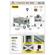 CAMEL露营车营地车折叠购物车坦克轮买菜车家用拉货取快递野营遛娃遛狗 平折收纳， 112L ,不焦绿，3132G