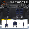 CAMEL露营车营地车折叠购物车坦克轮买菜车家用拉货取快递野营遛娃遛狗 平折收纳， 112L ,不焦绿，3132G