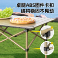 Aoran露营装备全套户外折叠桌椅套装便携式蛋卷桌野餐烧烤露营桌椅 超值五件套【95cm长桌+4把椅子】