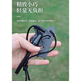 郦狼户外打火石打火棒镁条落水宝荒野生存装备木柴点火引燃料固体蜡块 黑色户外打火棒 长款1个装 全长115MM