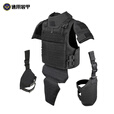 UA通用装甲牦牛阻燃黑全防护战术背心俄式重型防弹背衣防刺马甲UTA 阻燃黑+软质双防套餐