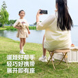 原始人折叠凳户外椅子小马扎露营便携式钓鱼野餐笔袋板凳地铁排队 便携手包马扎凳 卡其中号
