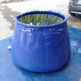 骆穂豆水袋圆台储水罐水囊大容量软体加厚可折叠户外工地农用抗旱 蓝色 0.1吨下0.7上0.5高0.4