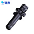 蓝勤 激光瞄准器 夜间瞄准方向可调含万能管夹 红色激光