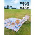 探险者（TAN XIAN ZHE）野餐垫防潮垫露营地垫防潮抗撕裂户外防潮垫小巧便携帐篷地垫 中号野餐垫