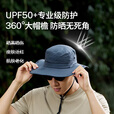 牧高笛（MOBIGARDEN）渔夫帽  户外徒步加宽遮阳帽男女通用渔夫帽 钢琴黑