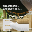 喜马拉雅户外折叠椅便携多功能钓鱼椅露营小马扎可叠放小板凳家用座椅 超轻折叠椅卡其