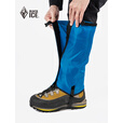 黑冰雪套户外登山徒步装备沙漠穿越防沙脚套防虫防风防水 蓝色 M