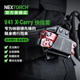 纳丽德（NEXTORCH）PIONEER先锋工具钳多功能应急救援钳剪EDC折叠便携小号钳子剪刀 先锋（石洗黑）+V41快拔套