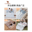 骆驼（CAMEL）户外双人睡袋露营加厚冬季防寒便携式睡袋A7S3K11682.2Kg橙拼灰