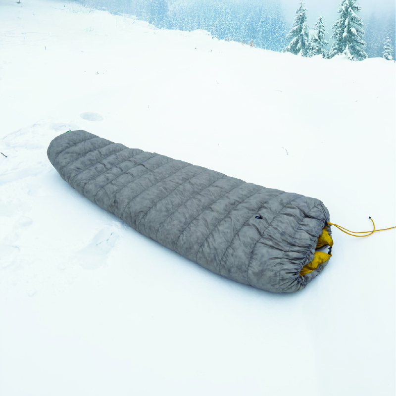 冰焰 ICE FLAME无底睡袋极NXT拉链拒水鸭绒防寒露营超轻徒步登山速穿荒野羽绒 极 【NXT版】拉链式XL码