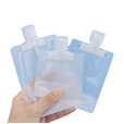 液体分装袋翻盖自立吸嘴袋旅行便携分装袋乳液分装袋小样袋 分装袋50ml*5件+100ml*5件