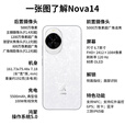 华为nova14【24期免息】新品手机 后置多焦段质感人像 鸿蒙AI 100W超级快充华为新机2025上市 凝霜白 512GB（昆仑玻璃） 官方标配