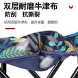椅子板凳小椅子户外钓椅马扎钓鱼便捷多功能超轻四角凳子马扎 枫叶蓝色【ABC增加承重】