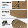 出众者 战术背心molle副包工具包户外背包拓展包杂物包附件包配包 黑色BLK
