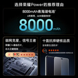 荣耀Power 荣耀自研C1+通讯芯片 8000mAh青海湖电池 十面抗摔 幻夜黑 12GB+256GB 官方标配