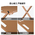 户外置物架多功能可折叠轻量化分离式收纳户外露营野餐装备 卡其色置物架-3层
