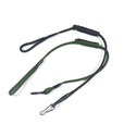 烽笛防丢绳 战术弹力伸缩通用防丢防抢枪绳扣挂绳安全绳 黑色1根装