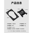 户外露营气罐挂钩气瓶挂扣挂架野营挂长扁气罐通用卡扣固定支架 气罐挂钩组合【1套装】