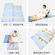 爱梦轩纯棉小学生成长午休睡袋四季通用儿童教室午睡被户外露营便携被子 80*190萌萌兔【25~32℃】夏款2.4斤