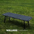 WELLHIKE户外SWS云驰五单元IGT大师桌多功能折叠铝合金高低可调桌子黑化风 SWS半单元IGT蜘蛛炉板 2.0