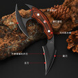 爪子刀弯刀CSGO刀拳套绑腿锋利爪刀高硬度直刀一体钢二合一户外刀 标准